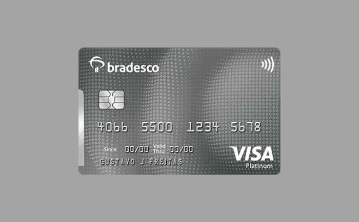 Cartão Bradesco Visa Platinum